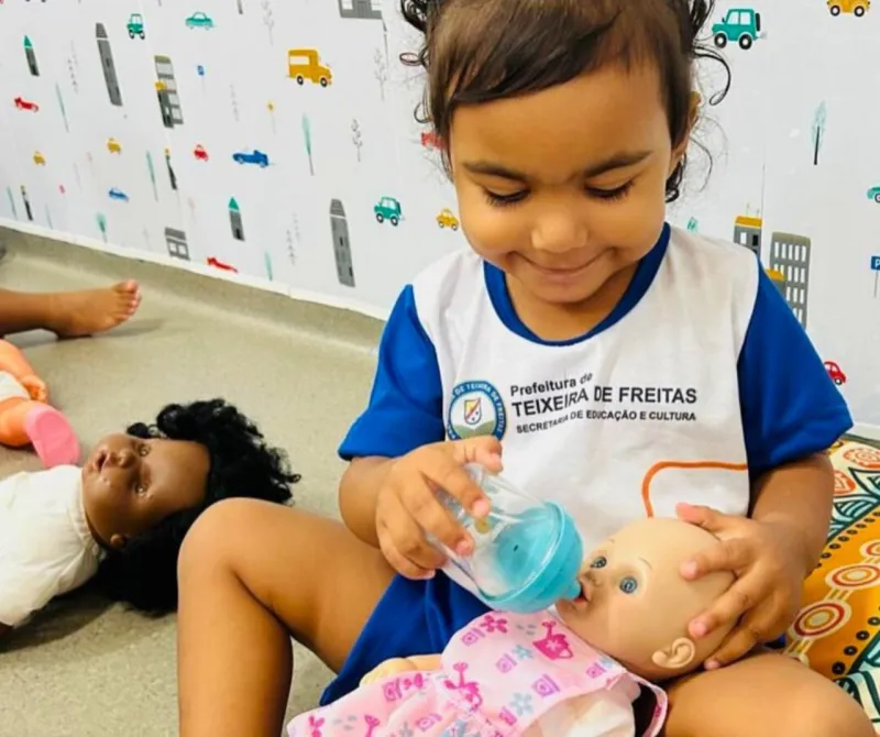 Semana do Brincar reforça a importância da infância em Teixeira de Freitas