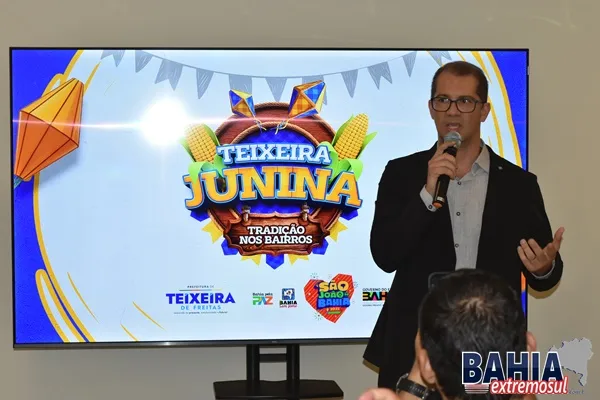 Teixeira Junina 2025 é lançado com promessa de resgatar tradições e fortalecer a cultura nos bairros de Teixeira de Freitas