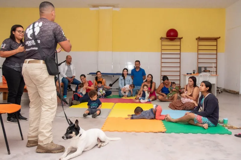 PET Terapia leva carinho, estímulo e bem-estar aos pacientes do CER IV em Teixeira de Freitas