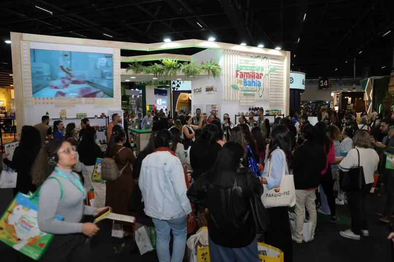 Nutricionistas aprovam e valorizam os sabores e a potência nutricional da Agricultura Familiar da Bahia na Naturaltech 2025