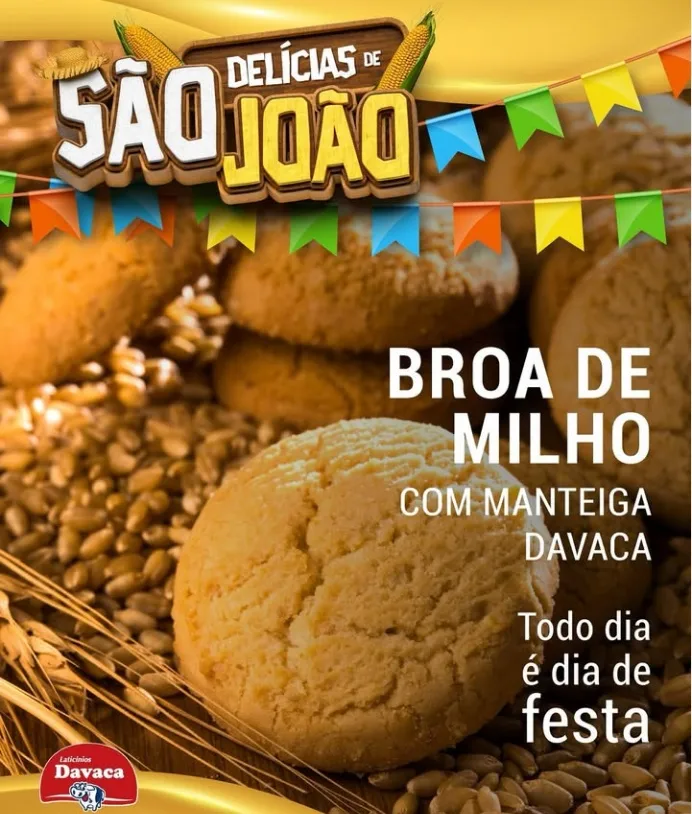Eita que isso aqui tá muito bom! Mais sabor, mais tradição, mais Davaca no seu São João!