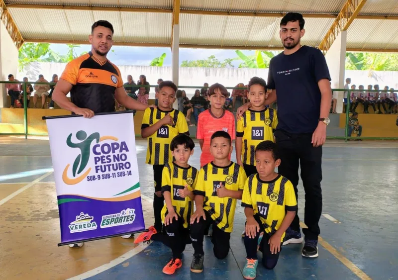 Copa Pés no Futuro e início da Copa Comércio Sub-17 agitam o final de semana em Vereda  