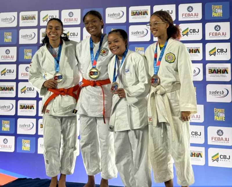 Judô UFSB ganha 6 medalhas em Super Etapa do Campeonato Baiano de Judô