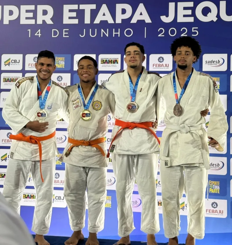 Judô UFSB ganha 6 medalhas em Super Etapa do Campeonato Baiano de Judô