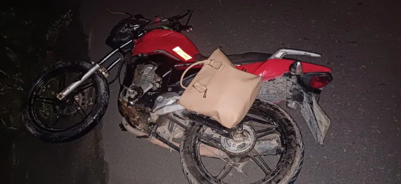Motociclcista perde a vida e companheira fica gravemente ferida  em colisão  com caminhão na BR 101 em Teixeira de Freitas