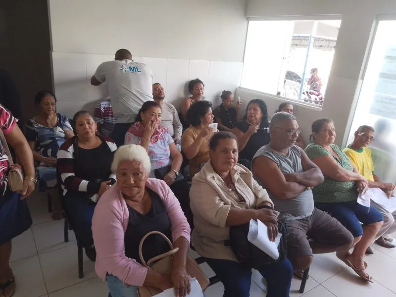 Secretaria de Saúde de Mucuri levou mutirão de glaucoma ao distrito de Itabatã, nesta terça (17)