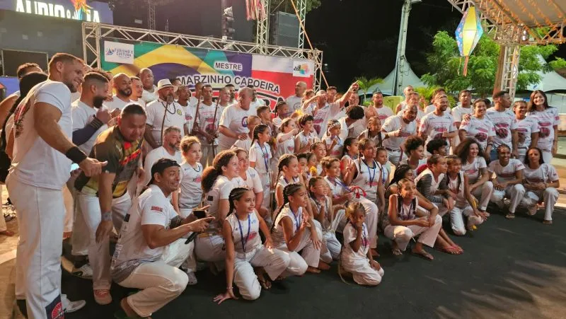 Forró e Gingado: Grandes nomes da capoeira se reúnem em Mucuri durante o 28º Forró do Peroá