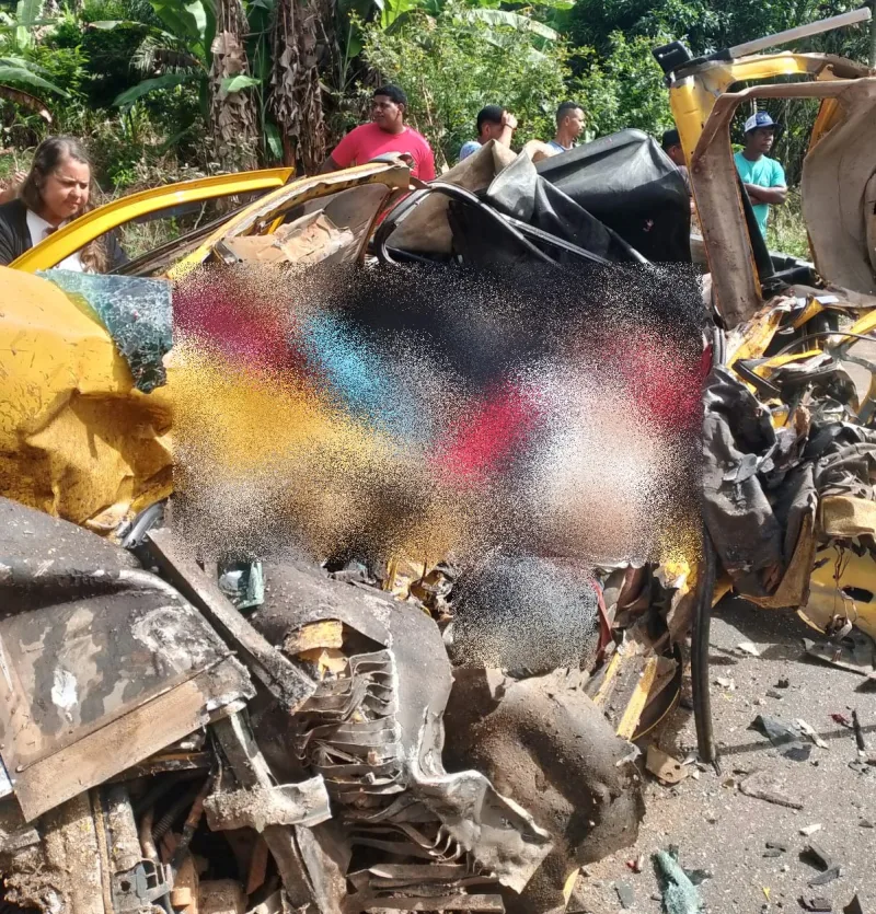 Tragédia na BR-101: Quatro pessoas morrem em grave acidente próximo ao trevo de Mascote