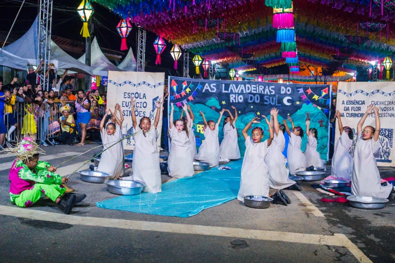 Concurso de Quadrilhas abre em grande estilo o 31º Arraiá da Curindiba e emociona Vereda