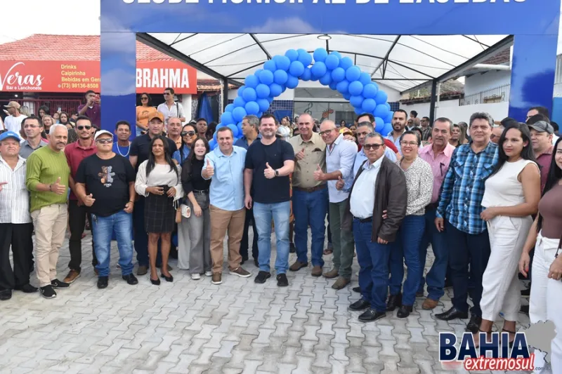Clube Municipal de Lajedão Reinaugurado com Festa e Compromisso com o Lazer