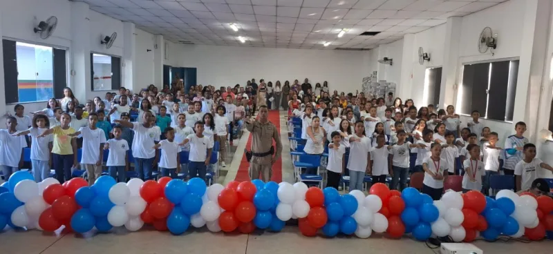 8° Batalhão forma nova turma do PROERD, em Porto Seguro