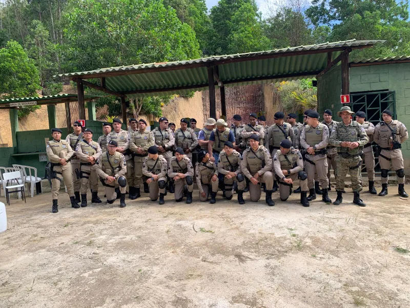 Policiais da 43ª CIPM recebem capacitação em Fuzis ARAD 7,62mm
