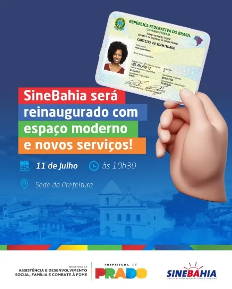 SineBahia reinaugura novo espaço em Prado com estrutura moderna e mais acessível para a população