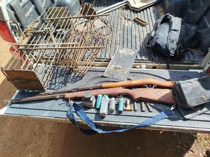 CIPPA/PS combate cativeiro e caça ilegal de animais silvestres em Barra do Choça