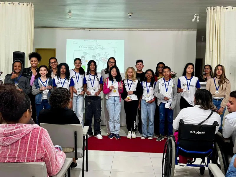 Estudantes são premiados na etapa municipal do projeto MPT na Escola 2025 em Teixeira de Freitas