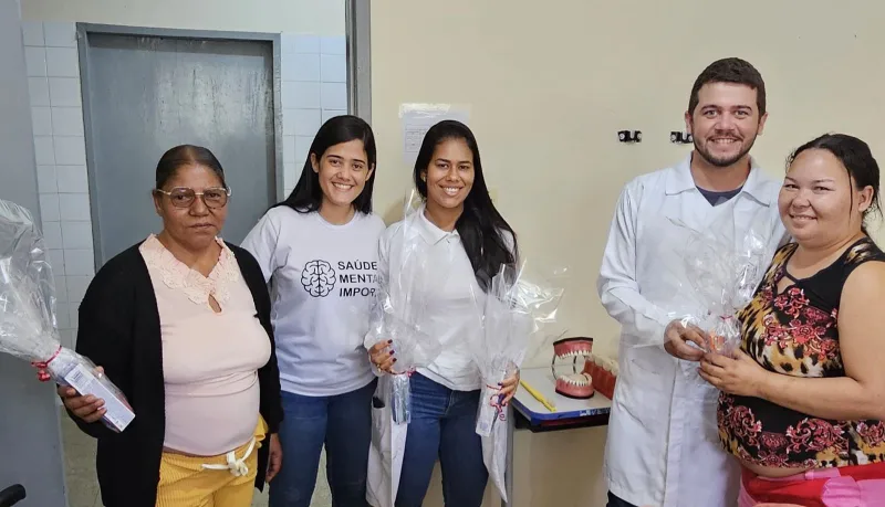 Prefeitura de Medeiros Neto realiza palestra sobre higiene bucal no CAPS
