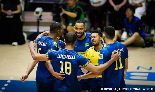 Brasil derrota Turquia e segue na liderança isolada da Liga das Nações