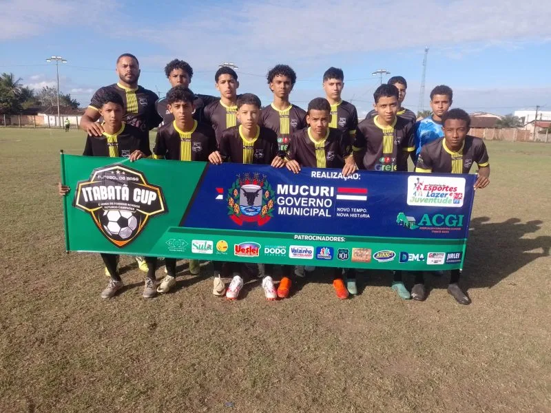Mucuri recebe olheiros de clubes profissionais de futebol para o Itabatã Cup com talentos da região