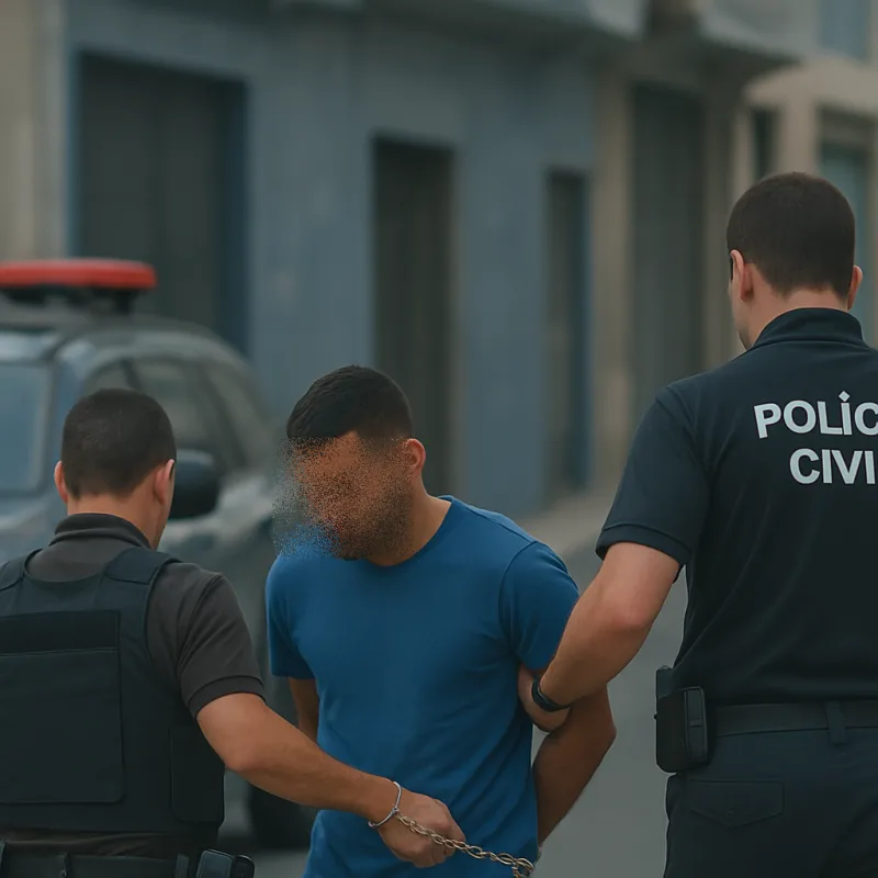 Polícia Civil prende em Teixeira de Freitas suspeito de rouba a comércio em Itamaraju