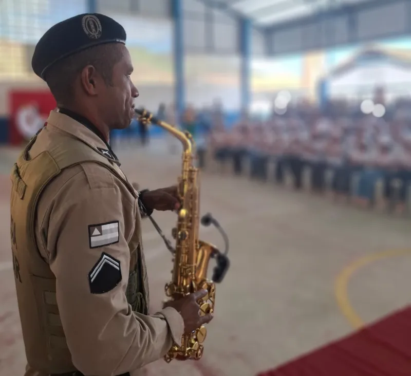 PMBA promove formatura do PROERD na Escola Cecília Meireles em Jucuruçu