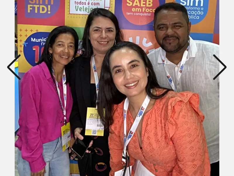 Comitiva de Teixeira de Freitas participa do 20º Fórum Nacional dos Dirigentes Municipais de Educação em Salvador
