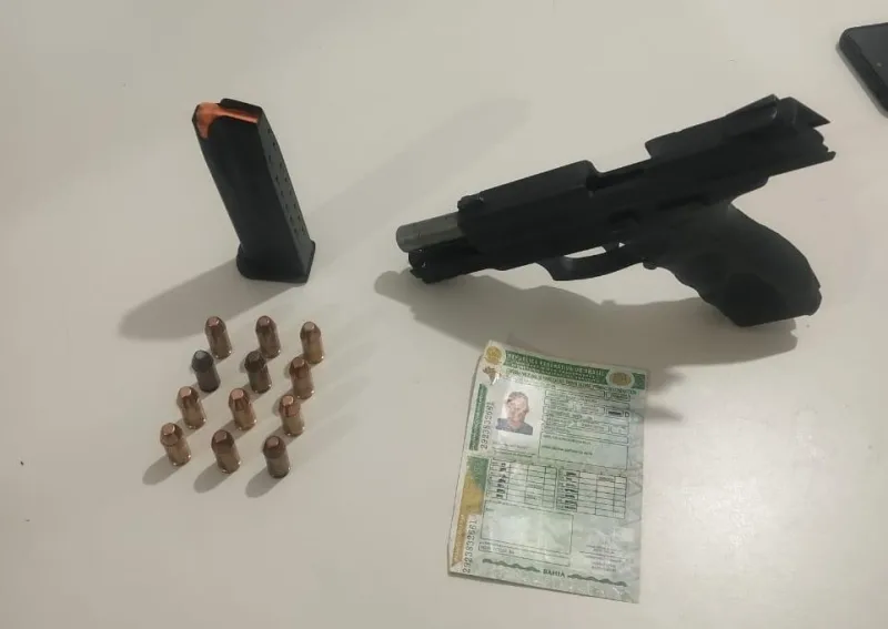 Homem é preso por porte ilegal de arma de fogo em Posto da Mata