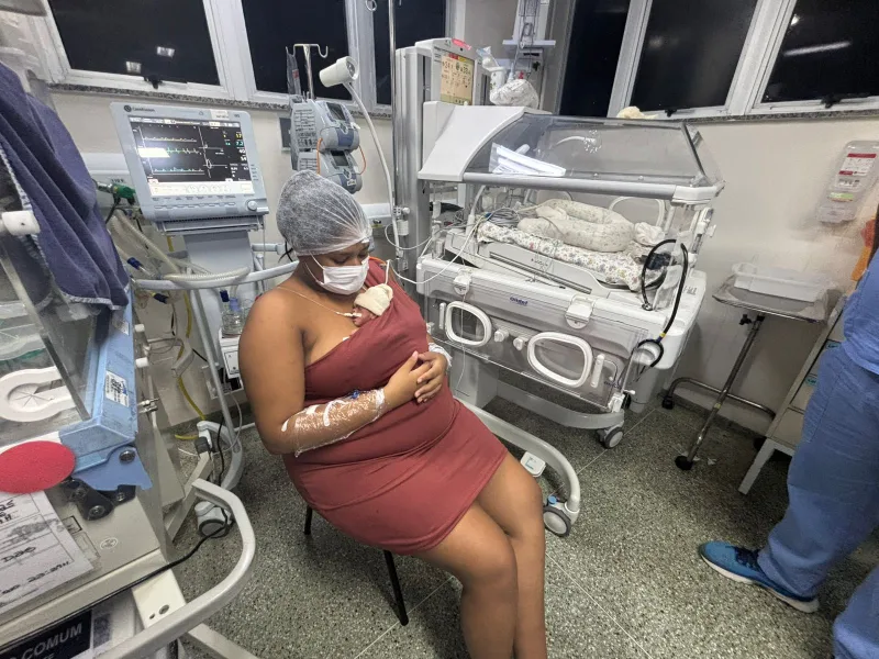 Parto de quadrigêmeos emociona equipe da rede estadual em Salvador