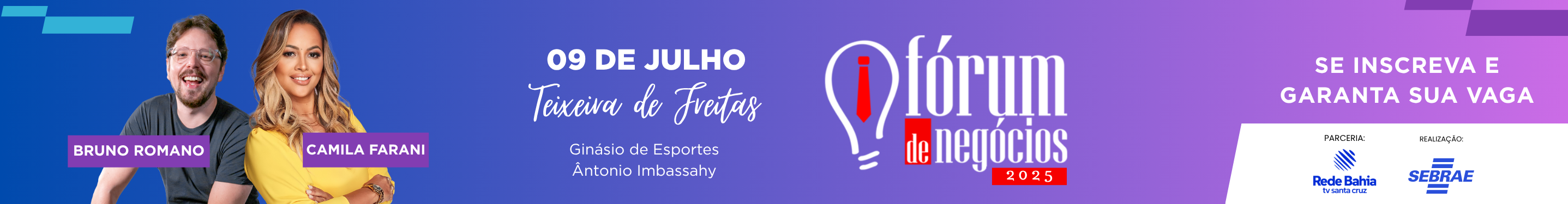 Sebrae - Fórum de negócios