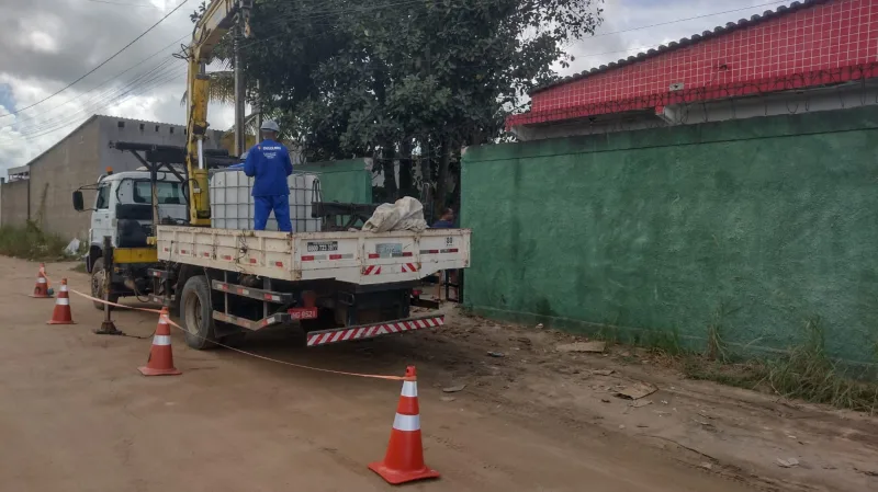 Ponto clandestino de armazenamento de combustíveis é descoberto pela Polícia Civil de Teixeira de Freitas