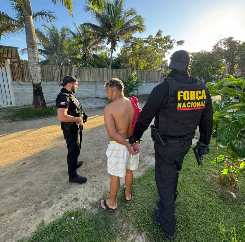 Polícia Civil prende homem por descumprimento da Lei Maria da Penha em Santa Cruz de Cabrália