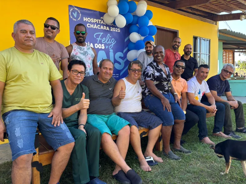 Hospital Isaura Chácara celebra pais em homenagem especial com almoço e música ao vivo