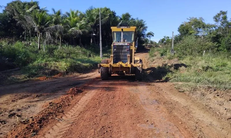Prefeitura de Mucuri inicia força-tarefa para recuperar estradas rurais danificadas pelas chuvas