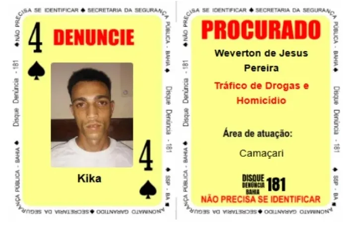Líder do “Baralho do Crime” da Bahia é preso em Minas Gerais