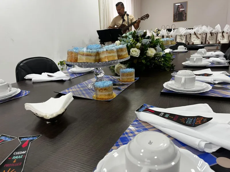 Prefeitura de Ibirapuã celebra Dia dos Pais com café da manhã especial para servidores