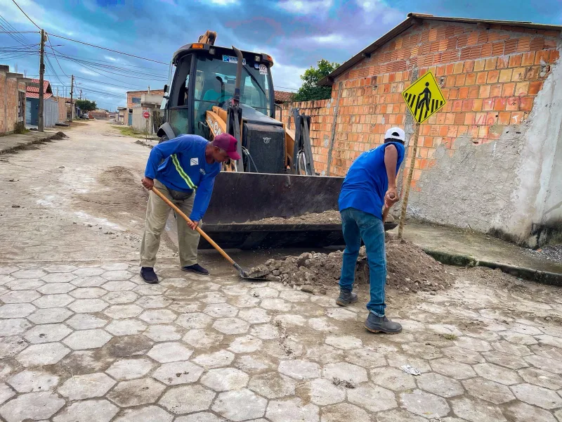 Limpeza e manutenção: Bairro Alameda do Atlântico recebe força-tarefa de limpeza da Prefeitura de Prado