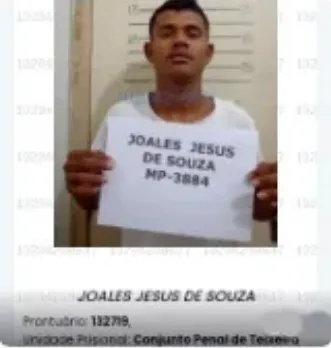 Fugitivo de presídio em Teixeira de Freitas é recapturado no Espírito Santo