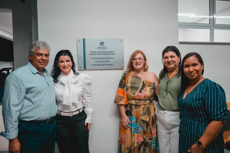 Posto da Mata celebra a inauguração do Centro de Educação Infantil Gustavo de Moura Pereira de Melo