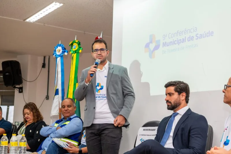 Gestão e sociedade se unem na 9ª Conferência Municipal de Saúde em Teixeira de Freitas