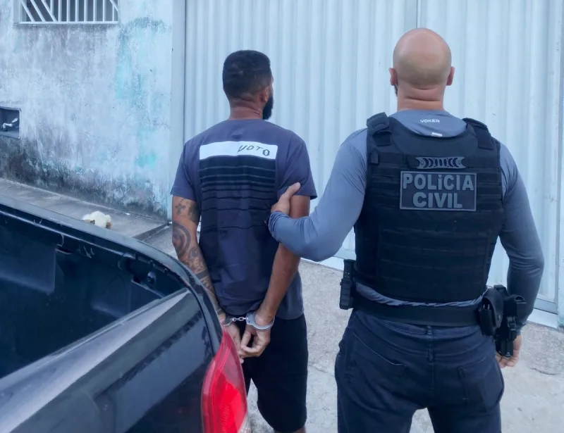 Polícia Civil prende suspeito de agressão em Eunápolis