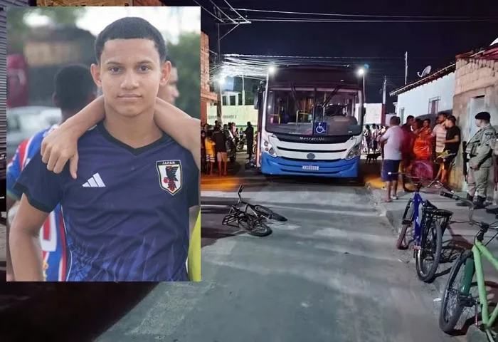 Adolescente de 13 anos morre após ser atingido por ônibus escolar em Eunápolis