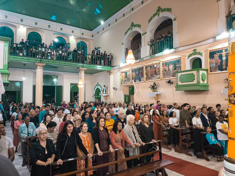 Alcobaça celebra padroeiro com missas, procissão e manifestações culturais