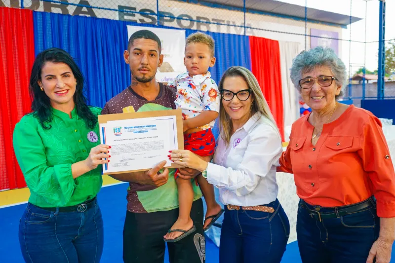 Gestão Luciana Machado entrega 96 títulos de propriedade em Argolo