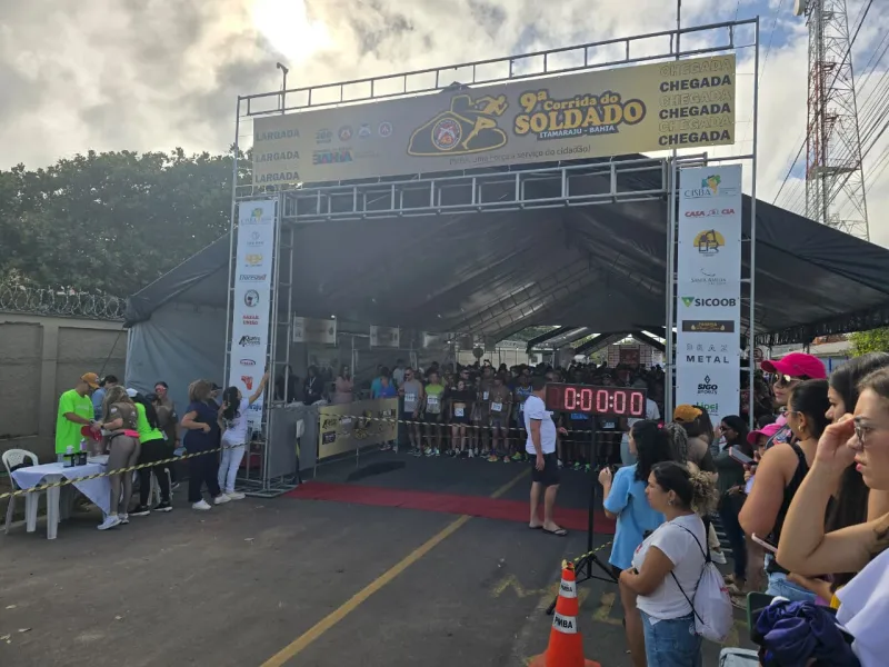 9ª Corrida do Soldado reúne atletas e comunidade em Itamaraju
