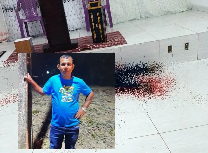 Homem morre dentro de igreja após ataque a facadas; outro é socorrido e agressor é preso em Posto da Mata