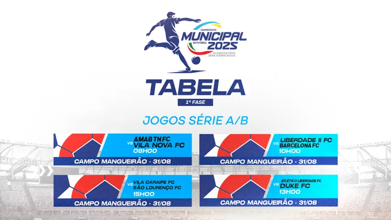 Campeonato Municipal de Futebol movimenta Teixeira de Freitas com mais rodadas