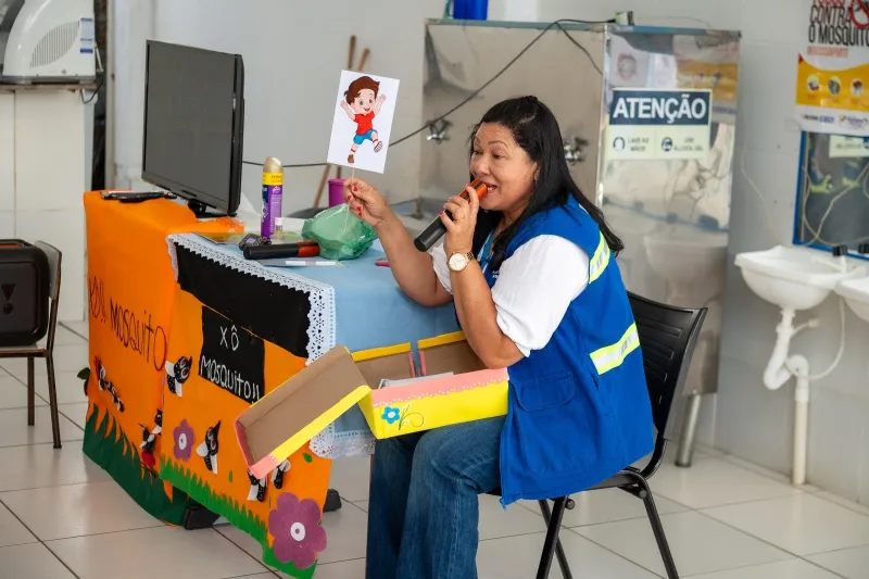 Prefeitura de Teixeira de Freitas leva ações de saúde para 22 mil estudantes da rede municipal