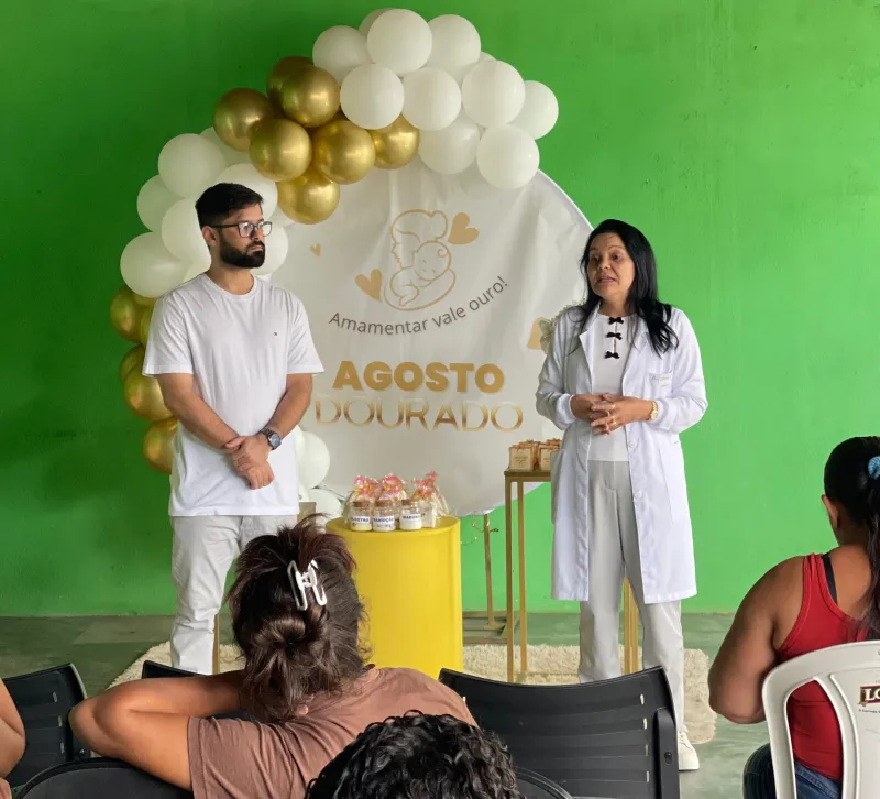 Mês do aleitamento materno: Lajedão celebra o Agosto Dourado com palestra especial para gestantes