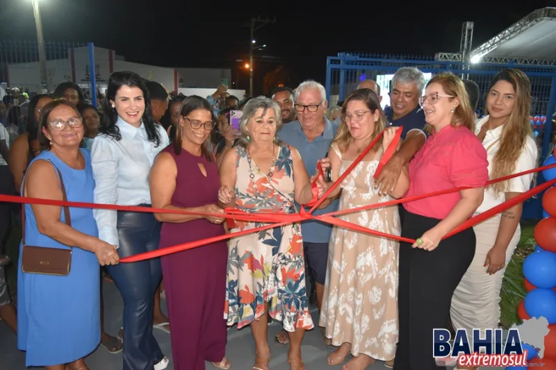 Prefeitura de Nova Viçosa inaugura Creche Municipal Zélia Régulo Bremer em Argolo
