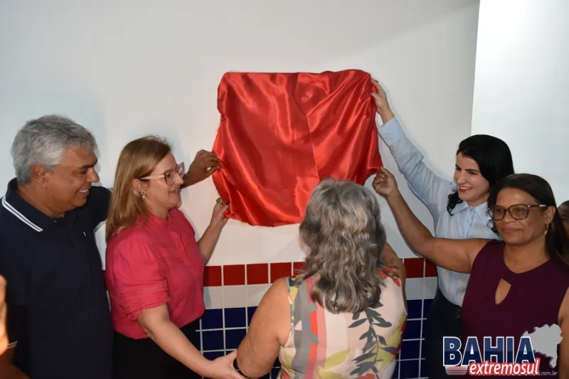 Prefeitura de Nova Viçosa inaugura Creche Municipal Zélia Régulo Bremer em Argolo