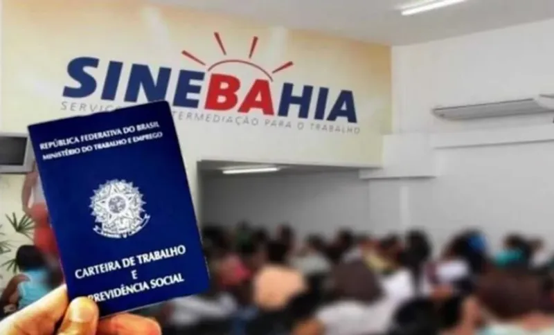Oportunidade -SineBahia oferece  126 vagas  de trabalho em Teixeira de Freitas